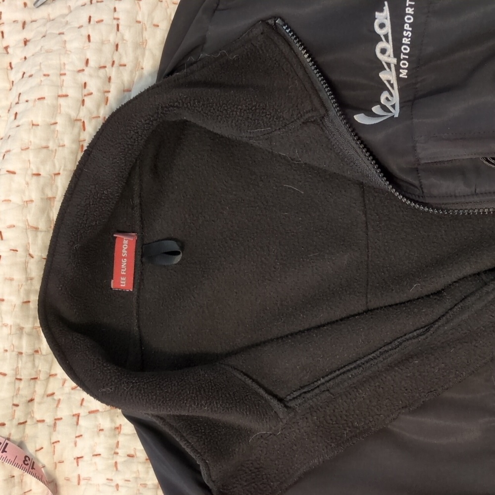 🇮🇹 Vespa Piaggio Fleece Jacket - L - Picture 7 of 11